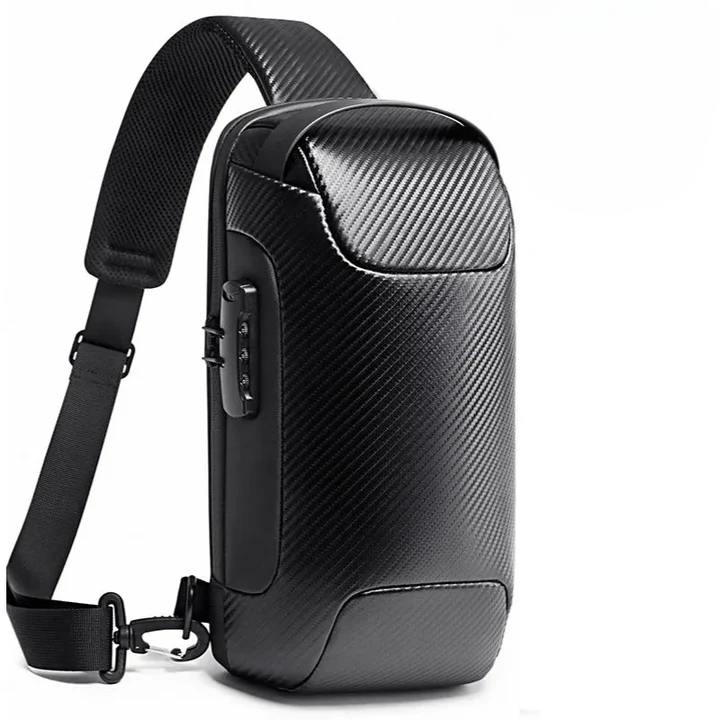Charlotte – Unisex Anti-stöld Crossbody-väska med Laddare