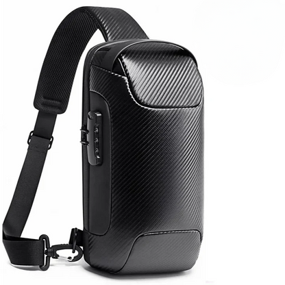 Charlotte – Unisex Anti-stöld Crossbody-väska med Laddare