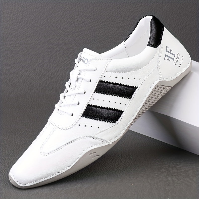 Herr Sneakers Sportig Vardagssko med Modern Design för Fritid och Stadsliv
