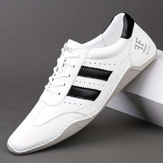 Herr Sneakers Sportig Vardagssko med Modern Design för Fritid och Stadsliv
