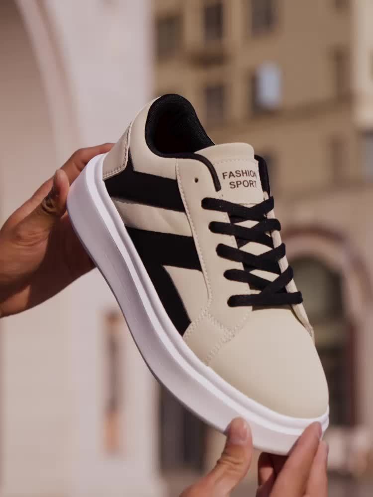 Herr Sneakers för Streetstyle och Urban Vardag – Modern Plattformssko
