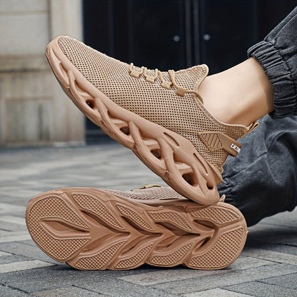 Herr Sneakers Sportiga Löparskor med Modern Design för Träning och Vardag