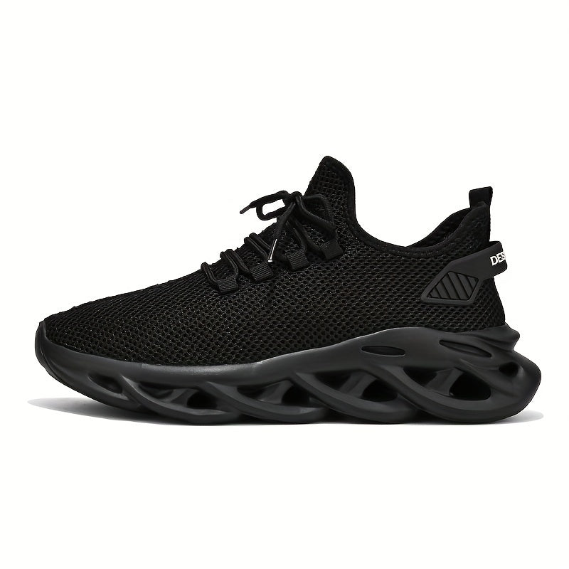 Herr Sneakers Sportiga Löparskor med Modern Design för Träning och Vardag