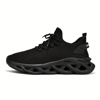 Herr Sneakers Sportiga Löparskor med Modern Design för Träning och Vardag