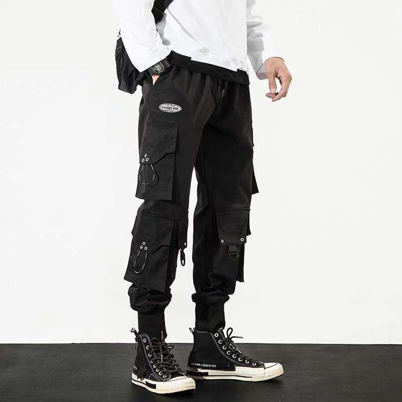 Alexander – Croppade Baggy Cargo Byxor