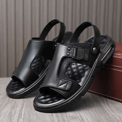 Herrsandaler med modern design och stötdämpande sula för vardagsbruk och fritid