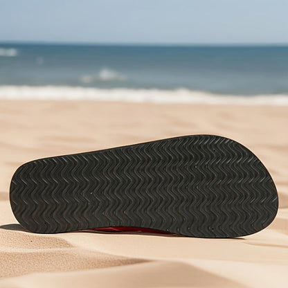 Herr Flip-Flops Preppy Stil för Sommar och Utomhusaktiviteter