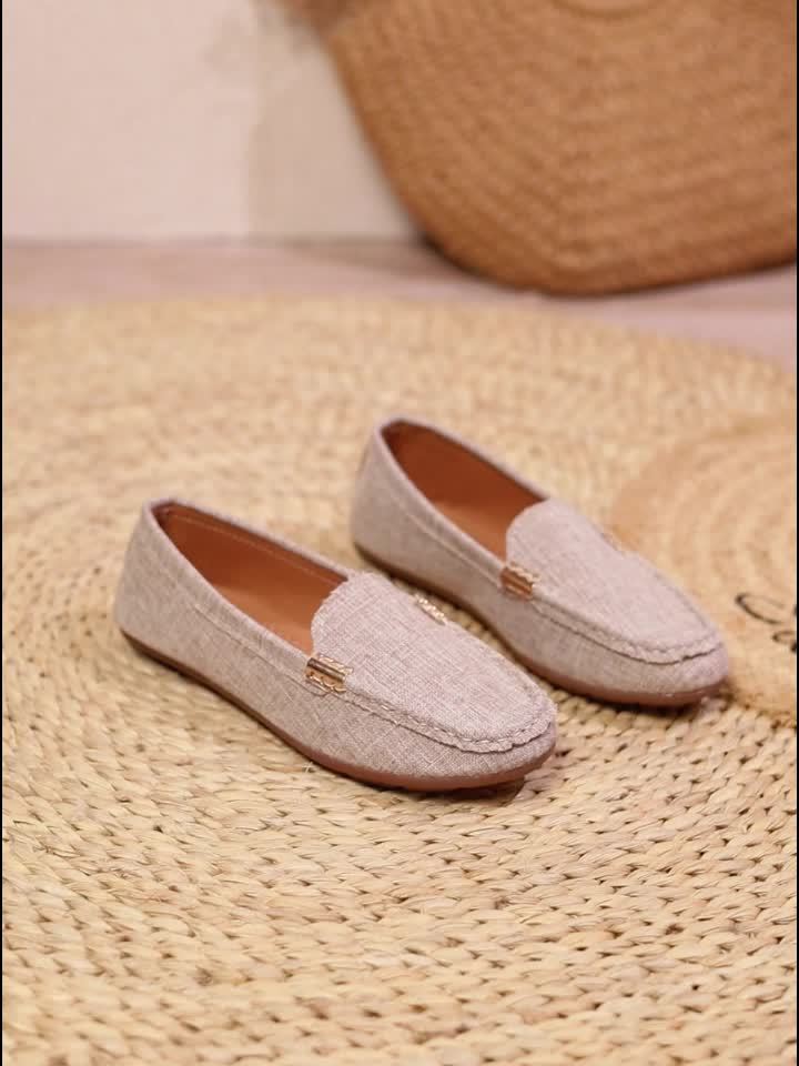 Damloafers för vardag och sommar – Elegant och avslappnad pennyloafer med modern passform