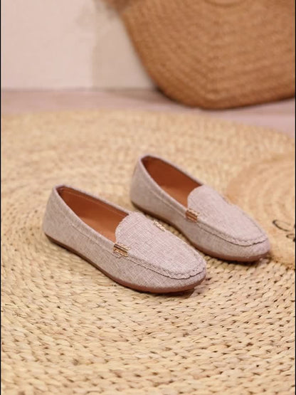 Damloafers för vardag och sommar – Elegant och avslappnad pennyloafer med modern passform