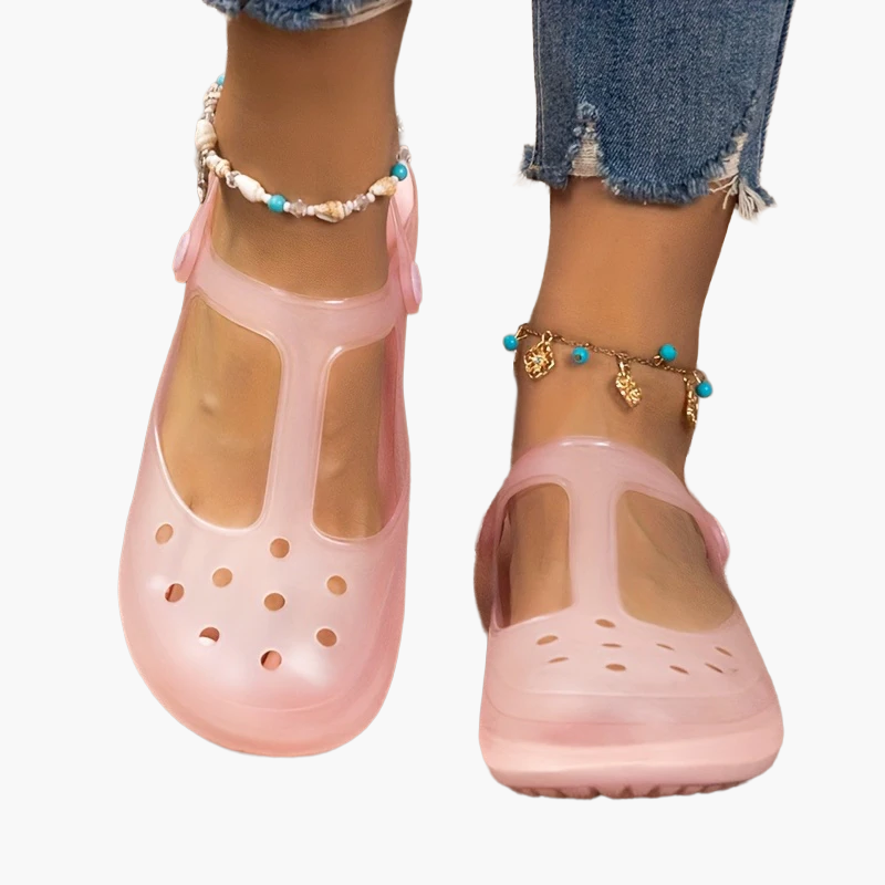 Dam Sandaler Plattform Mary Jane Stil – Bekväma och Stilrena Vardagsskor