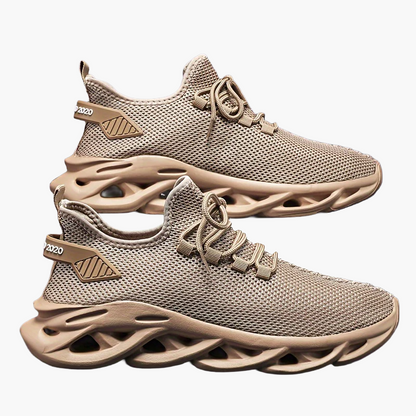 Herr Sneakers Sportiga Löparskor med Modern Design för Träning och Vardag