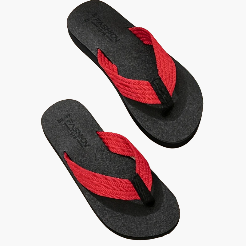 Herr Flip-Flops Preppy Stil för Sommar och Utomhusaktiviteter