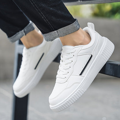 Herr Sneakers Låg Modell Modern Streetstil Vardag