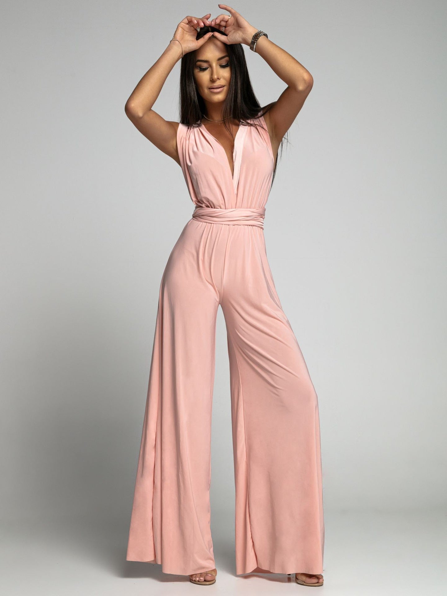 Dam Elegant Vid Bens Jumpsuit för Fest och Vardag