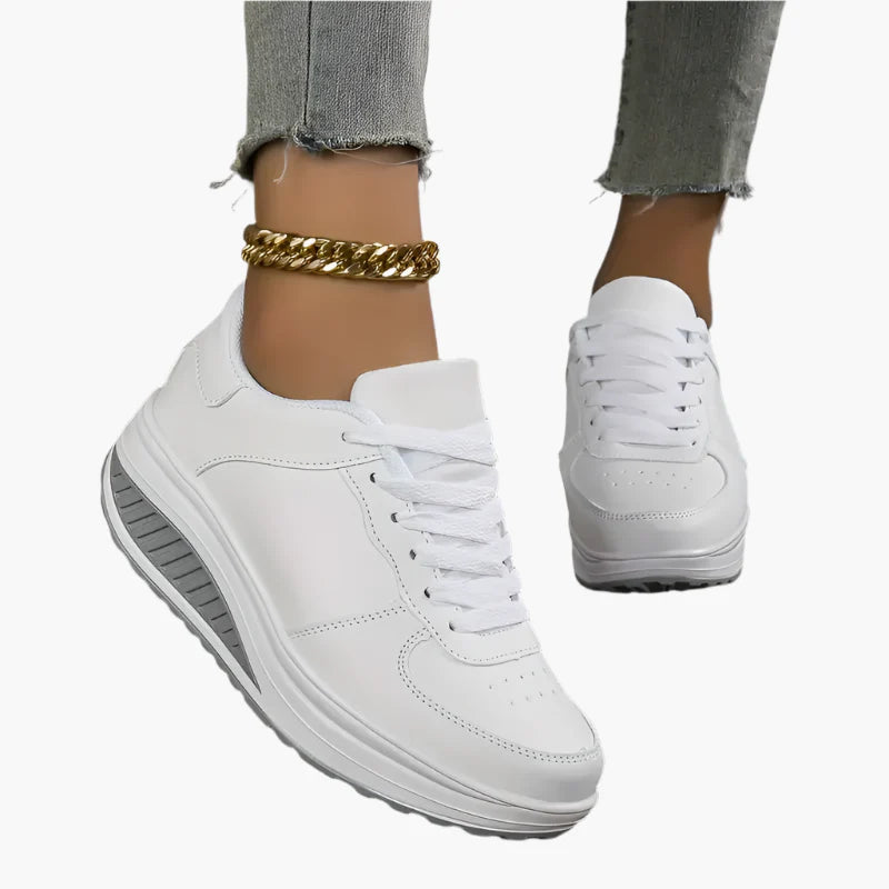 Dam Sneakers med ortopedisk komfort och luftdämpning – Perfekta vardagsskor för stöd och avlastning