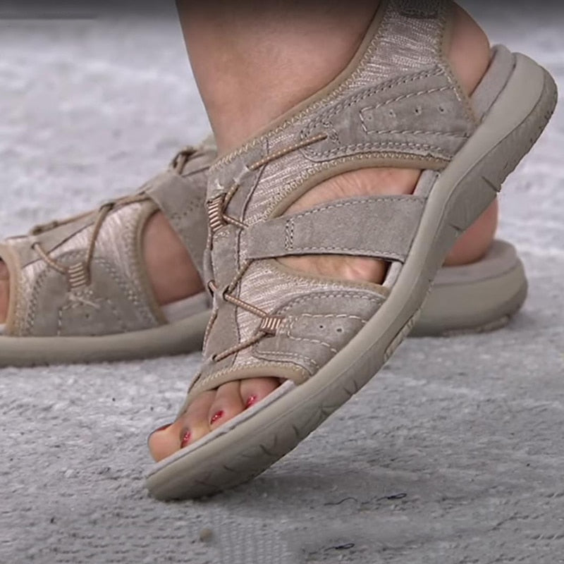 Dam Sandaler Sportiga Vardags Sandaler för Komfort och Promenader