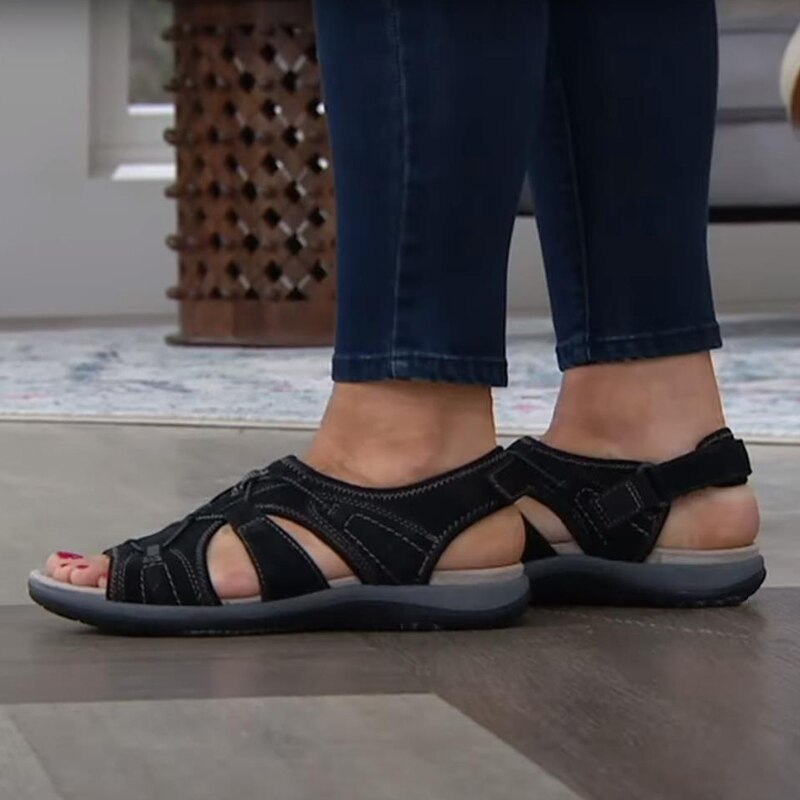 Dam Sandaler Sportiga Vardags Sandaler för Komfort och Promenader