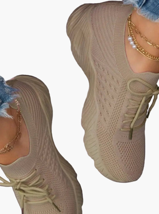 Dam Sneakers för Sport och Vardag – Lätt och Bekväm Design för Kvinnor