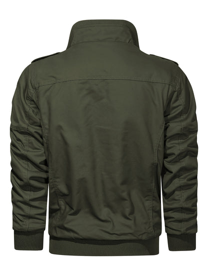 Ted – Vinterjacka med Fleece Foder och Flera Fickor