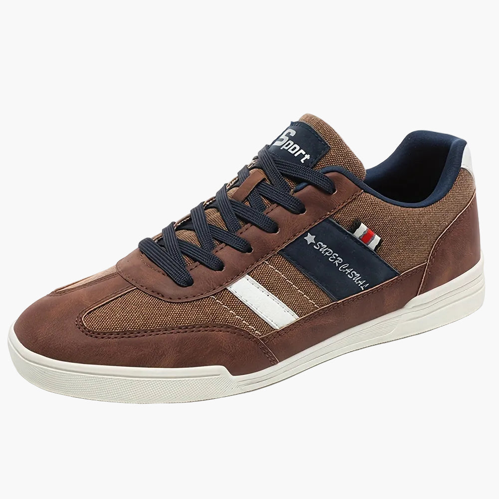 Herr Sneakers Sportig Vardagssko Retro Stil för Daglig Användning