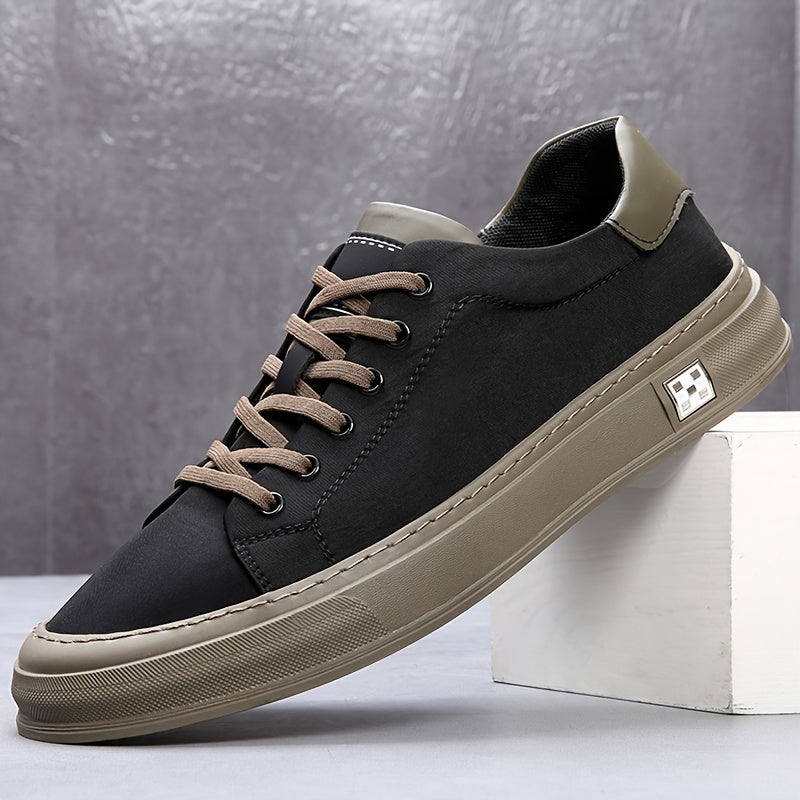 Herr Sneakers Låg Profil Stilrena Vardagsskor med Modern Design