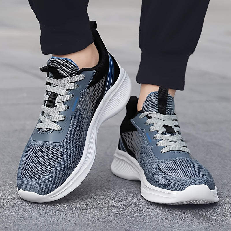 Herr Sneakers Sportiga Lätta Löparskor för Vardag och Träning