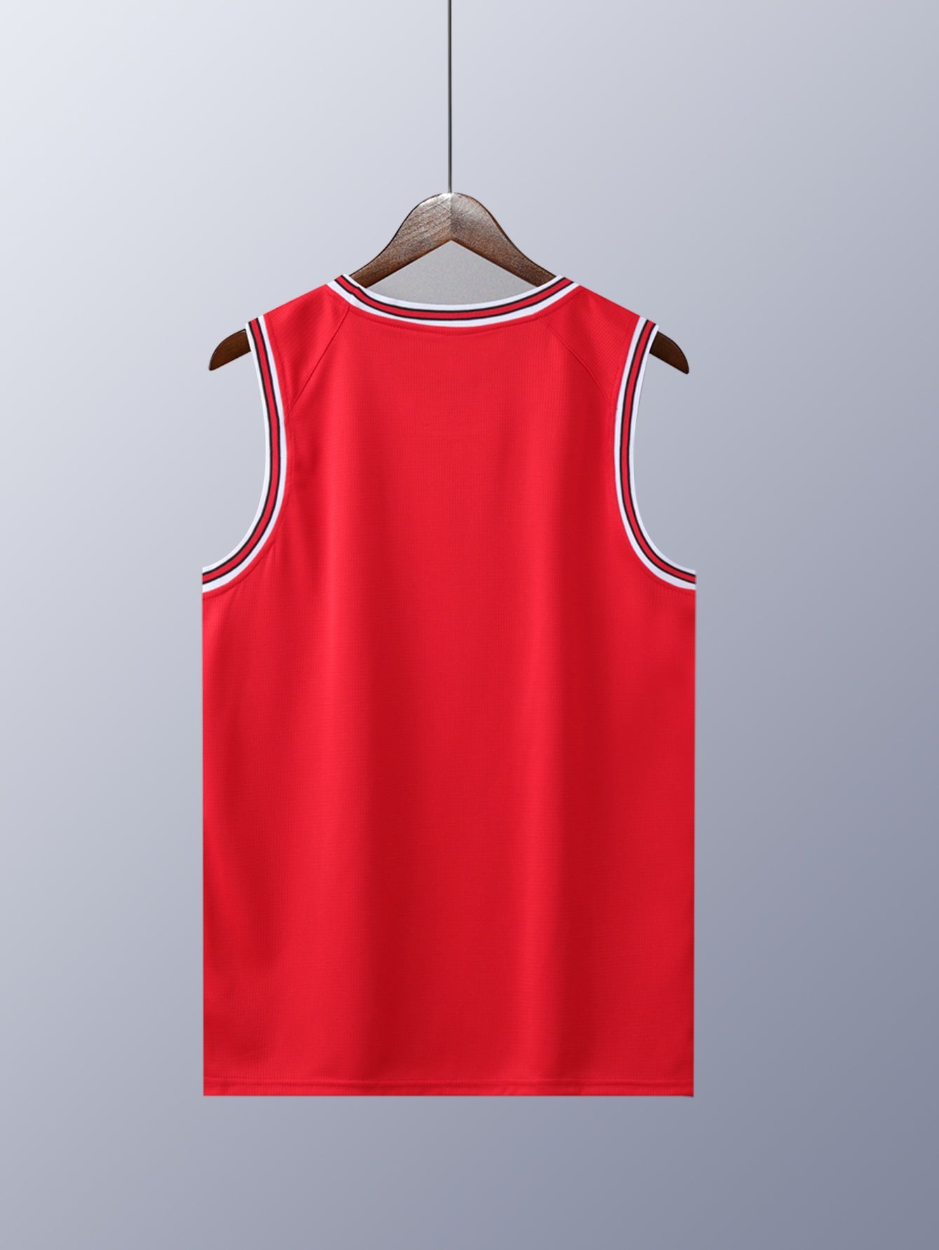 Herr Vintage Basketlinne Chicago 30 – Sportig Retro Tanktop för Träning och Fritid