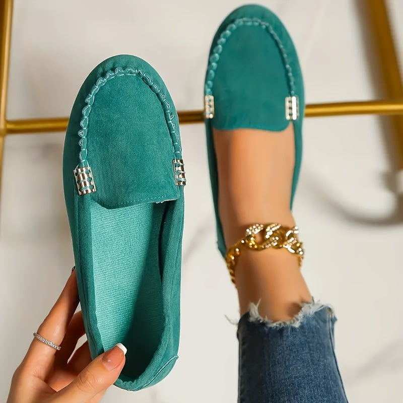 Damloafers Slip-on Klassiska Vardagsskor Bekväma och Stilrena
