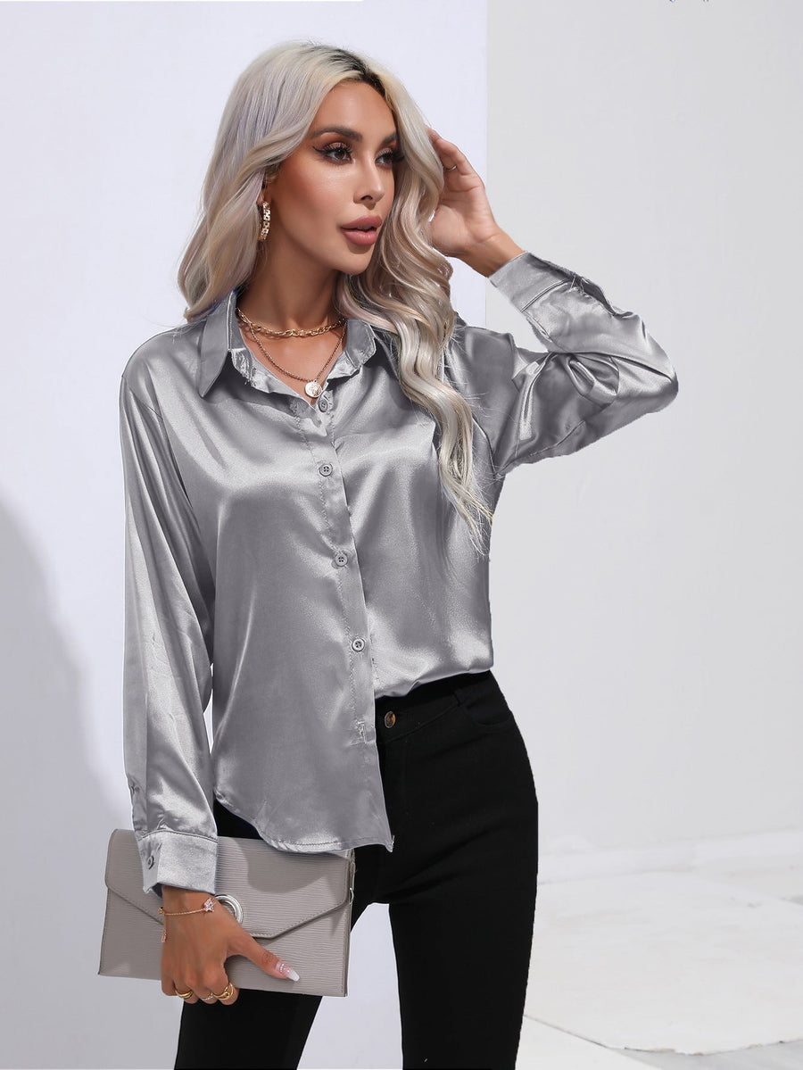 Juliet – Satinblus för kvinnor