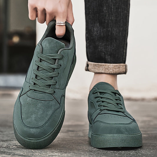Herr Sneakers Låga Klassiska Streetstil Vardagsskor