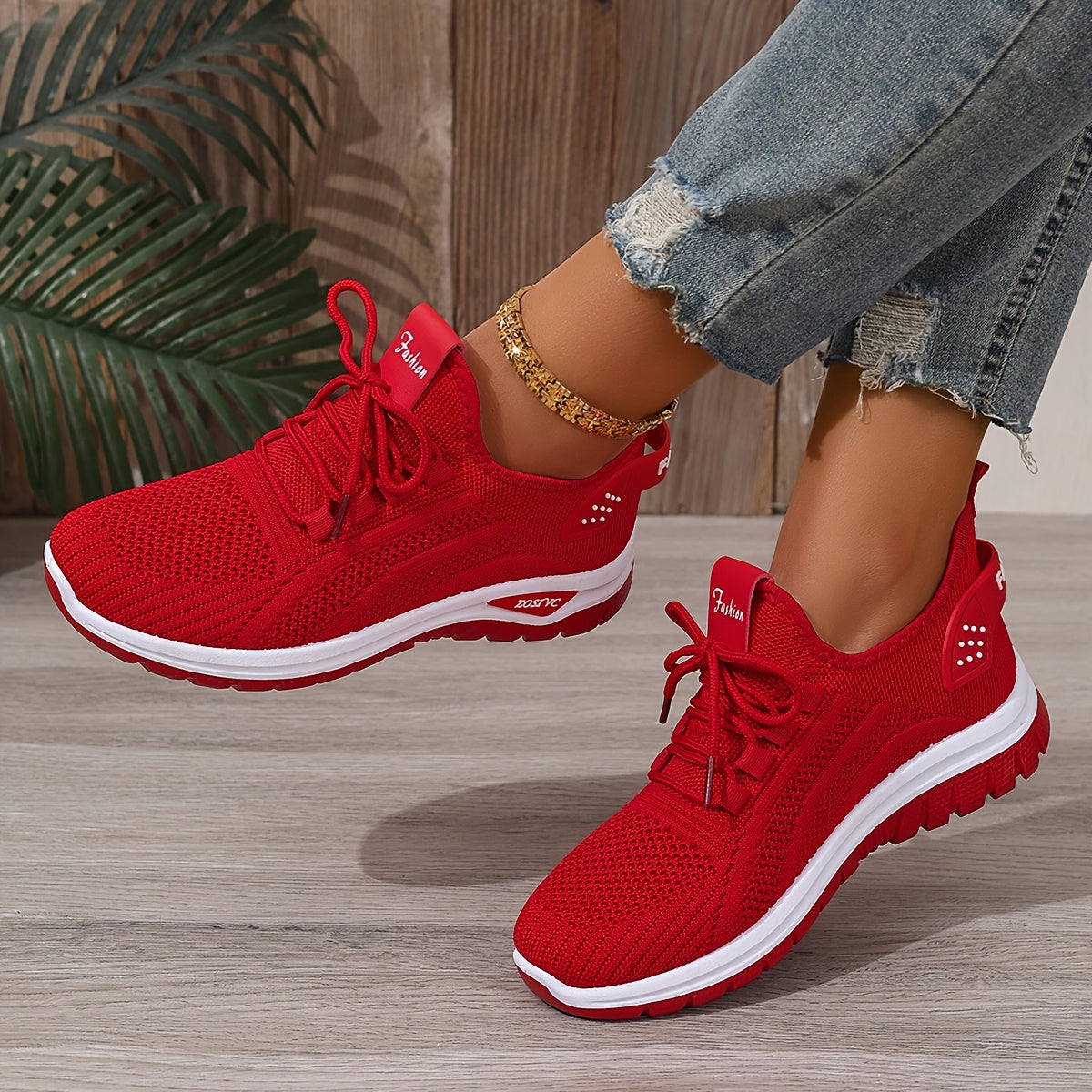 Dam Sneakers Sportiga Promenadskor Låg Modell för Vardag och Träning