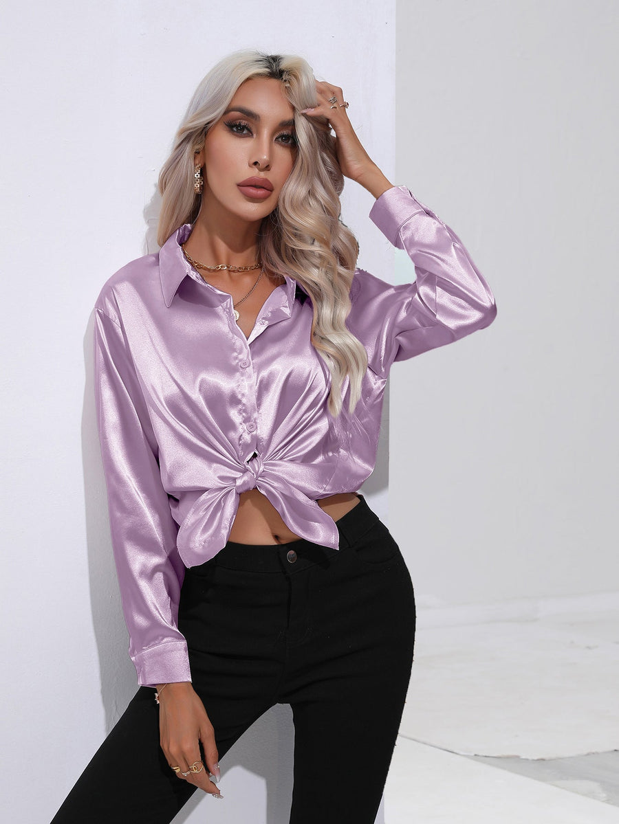 Juliet – Satinblus för kvinnor