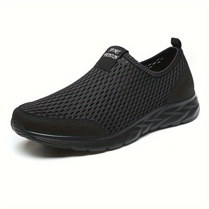 Herrar Sportiga Slip-On Sneakers för Träning och Fritid