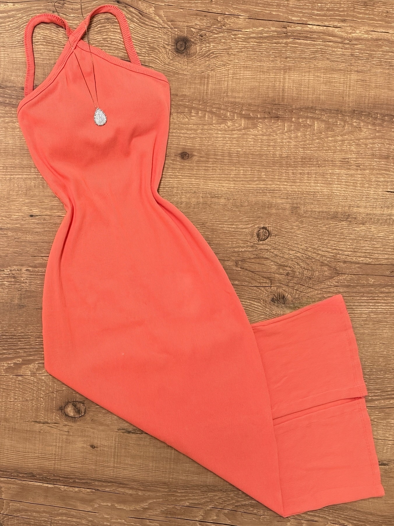 Dam Bodycon Halterneck Midiklänning för Sommar och Fest