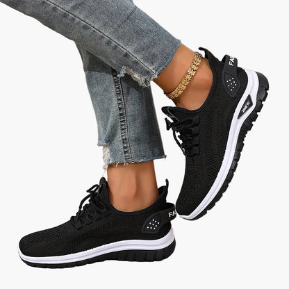 Dam Sneakers Sportiga Promenadskor Låg Modell för Vardag och Träning