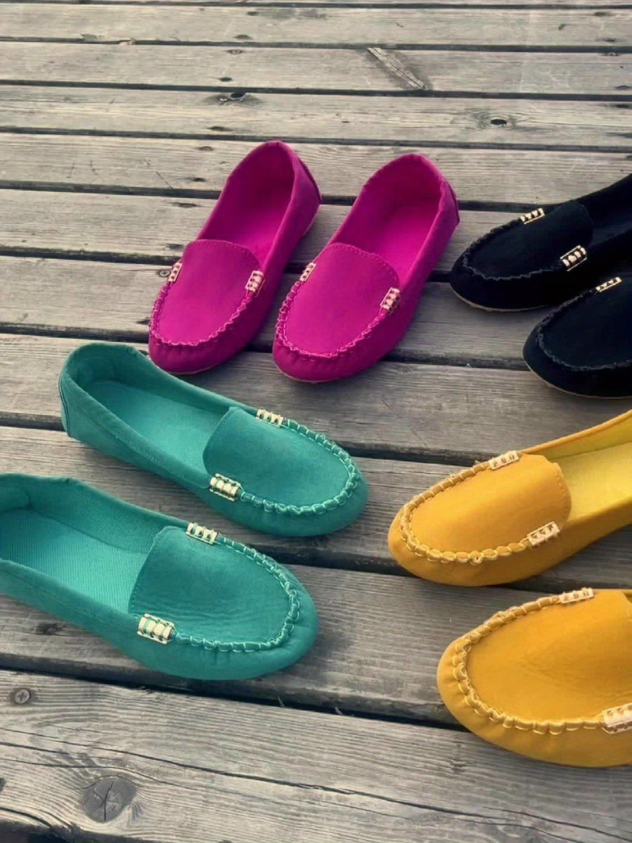 Damloafers Slip-on Klassiska Vardagsskor Bekväma och Stilrena