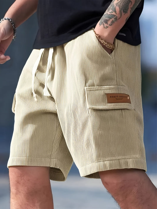 Herrshorts med avslappnad passform och fickdetalj – Perfekta för vardag och fritid