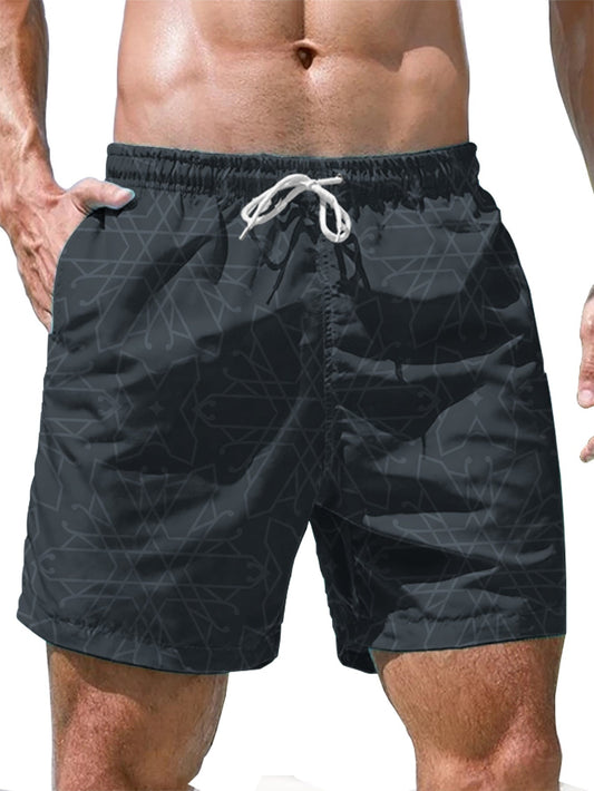 Herr Badshorts – Sportiga och Snygga Shorts för Strand och Pool