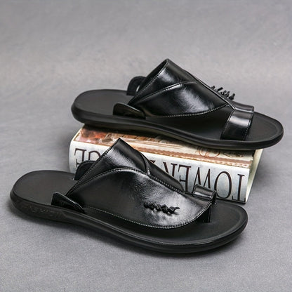 Herr Tofflor Slip-On Sandaler Casual Stil – Perfekta för Vardagsbruk och Avkoppling