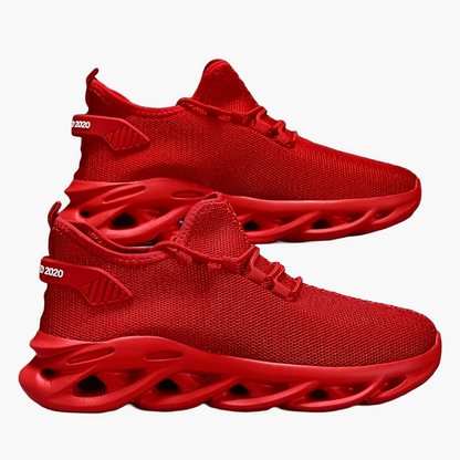 Herr Sneakers Sportiga Löparskor med Modern Design för Träning och Vardag
