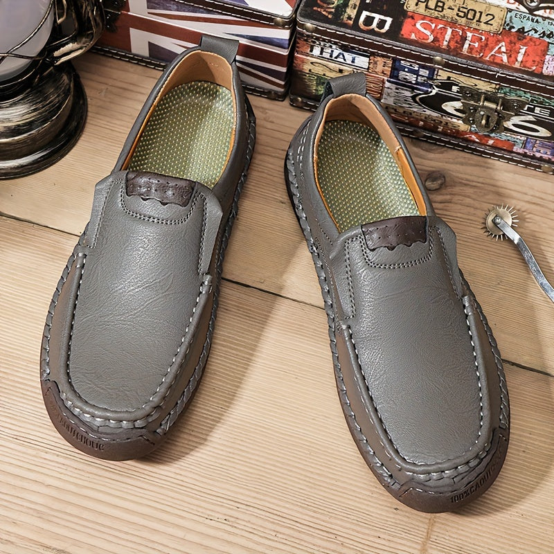 Herrloafers Slip-on Casual Skor för Vardag och Fritid