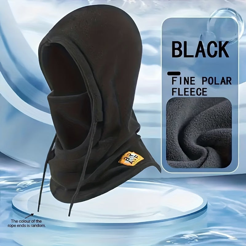 Vintermössa Balaclava i Fleece med Halsvärmare Dragsko