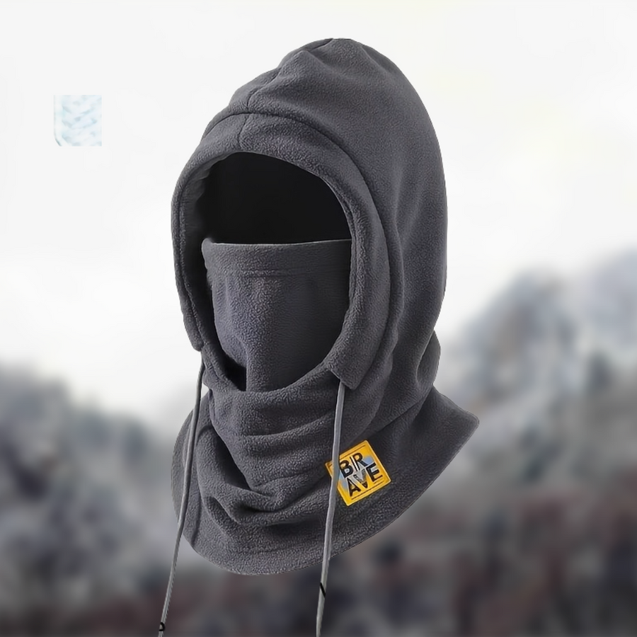 Vintermössa Balaclava i Fleece med Halsvärmare Dragsko