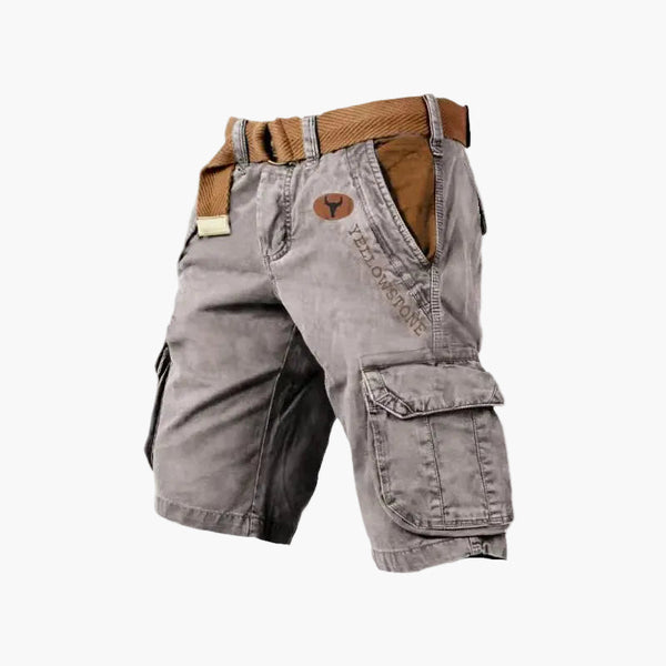 Herrarnas klassiska cargoshorts för utomhusaktiviteter och vardag