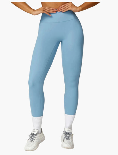 Damträning Set – Sport-BH och Högmidjade Leggings – Sömlös och Bekväm för Gym och Yoga