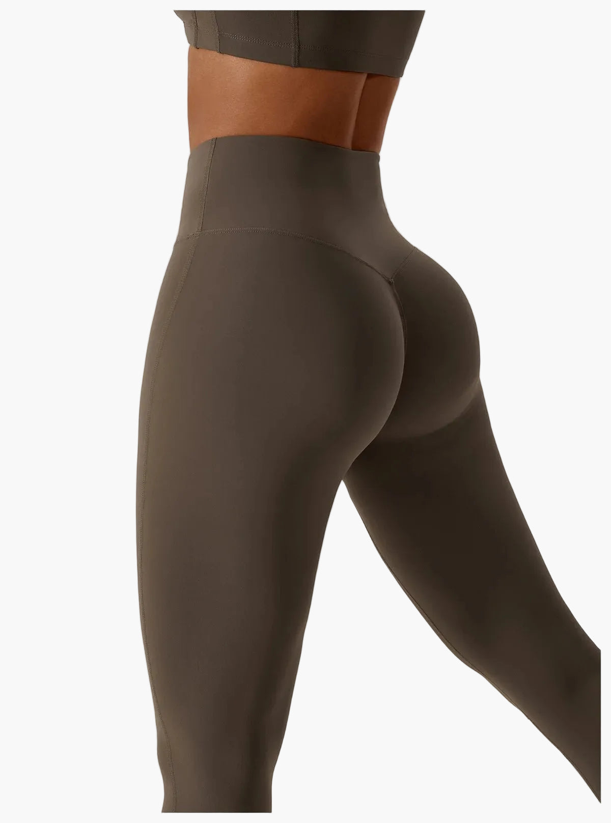 Damträning Set – Sport-BH och Högmidjade Leggings – Sömlös och Bekväm för Gym och Yoga