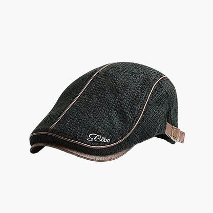 Herrkeps Flat Cap Klassisk Stil Justerbar Elegant Vardagsbruk