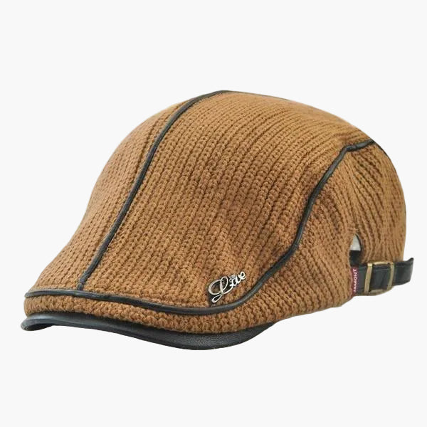Herrkeps Flat Cap Klassisk Stil Justerbar Elegant Vardagsbruk