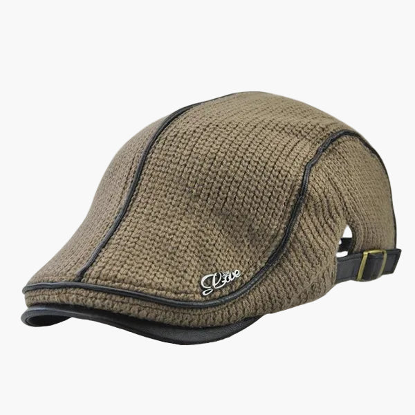 Herrkeps Flat Cap Klassisk Stil Justerbar Elegant Vardagsbruk