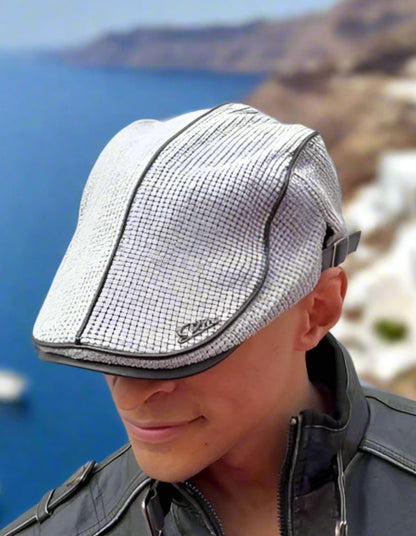 Herrkeps Flat Cap Klassisk Stil Justerbar Elegant Vardagsbruk